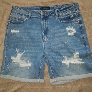 Judy Blue plus sized denim shorts